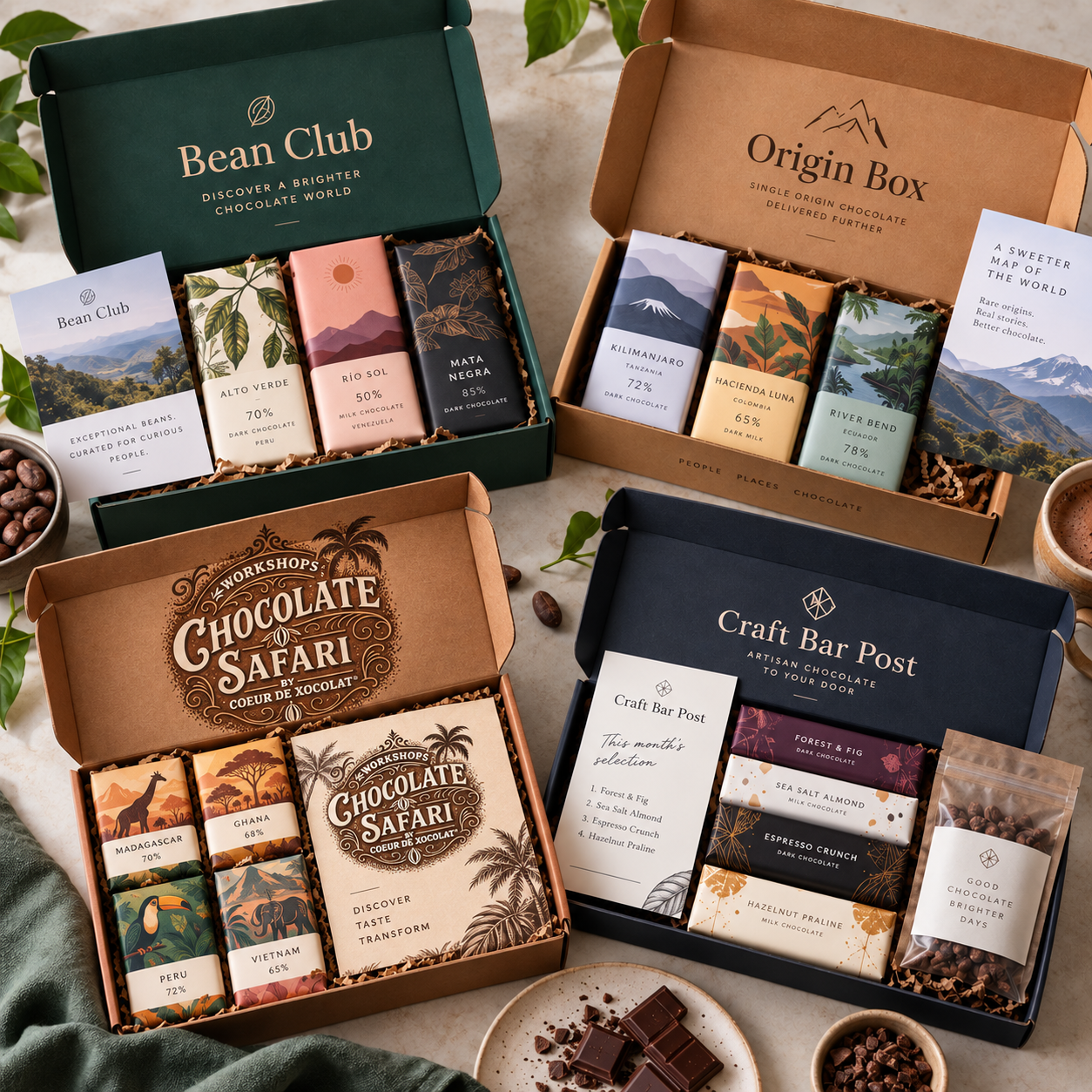 4 chocolate subscription boxes 